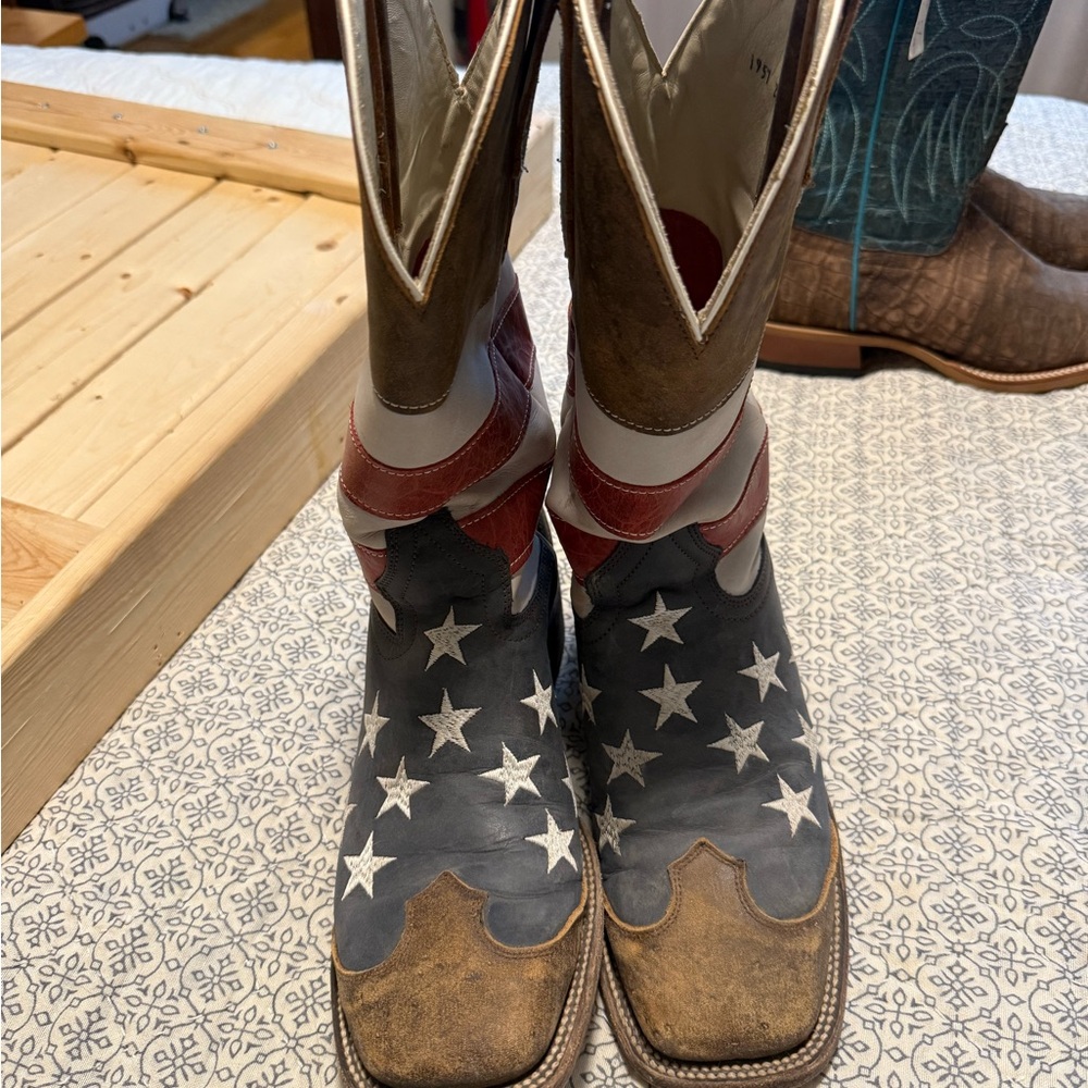 American Flag Cowboy Boots
